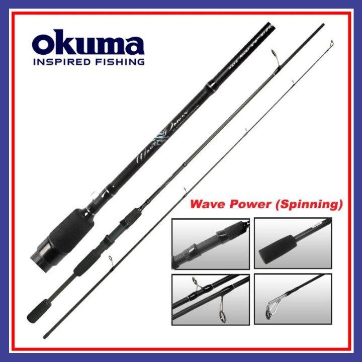 Okuma Wave Power Spinning Rod 3-15g 